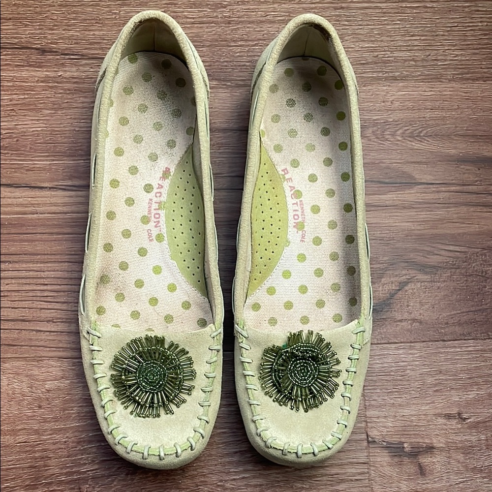 Women's Green Loafers